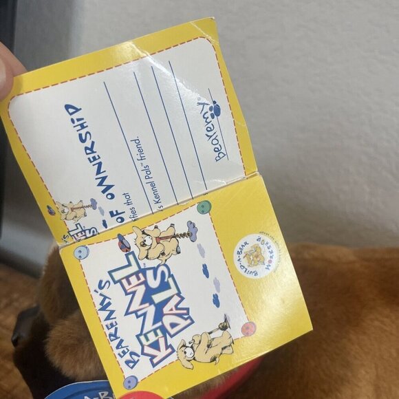 BABW Build A Bear 15" Boxer Bulldog Dog Kennel Pals Plush Mom Magnet Nose - Picture 9 of 12